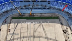 سباق مع الزمن في ملعب طنجة الكبير