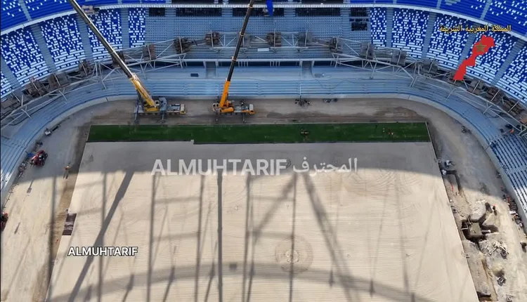 سباق مع الزمن في ملعب طنجة الكبير