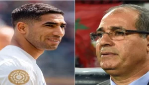 رسالة من بادو الزاكي لأشرف حكيمي