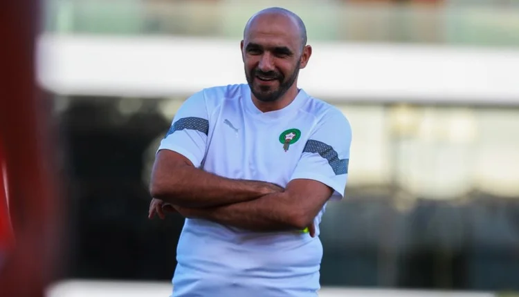 وليد الركراكي مدرب المنتخب المغربي