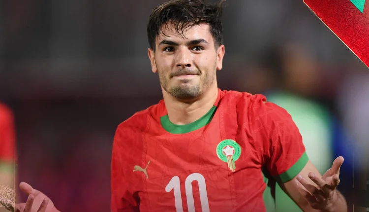دياز نجم ريال مدريد بقميص المنتخب المغربي