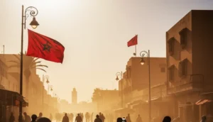 موجة حر بالمغرب ـ صورة الذكاء الاصطناعي ـ