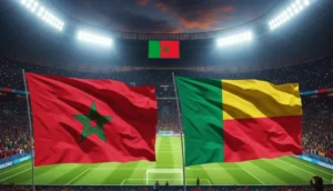 مباراة المغرب والبنين.. التوقيت والقنوات الناقلة ـ صورة الذكاء الاصطناعي ـ