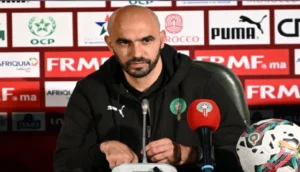 وليد الركراكي مدرب المنتخب المغربي ـ أرشيف ـ