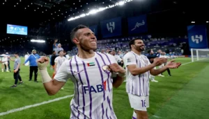 سفيان رحيمي مع فريق العين الإماراتي - أرشيف -