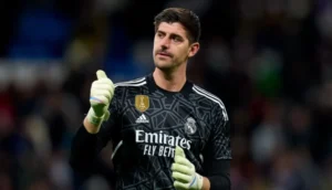 تيبو كورتوا حارس مرمى ريال مدريد