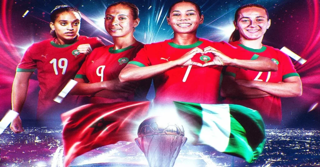 المنتخب المغربي النسوي يواجه نيجيريا ـ @EnMaroc ـ