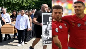غياب مفاجئ لرونالدو عن جنازة جوتا يثير الجدل والسبب مجهول