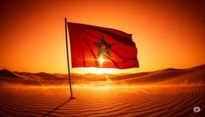 علم المغرب