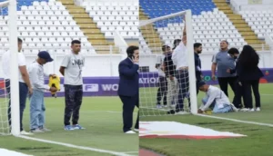 مدرب حراس الجزائر يشكك في "طول العارضة"
