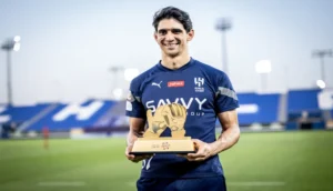 ياسين بونو حارس فريق الهلال السعودي ـ أرشيف ـ
