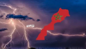 عاصفة رعدية تضرب شمال أقاليم الجنوب بالمغرب وتقترب من كلميم وطرفاية