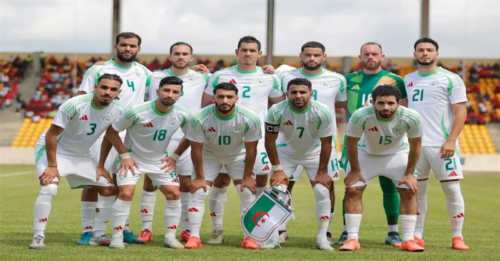 منتخب الجزائر يواجه غينيا بالمغرب
