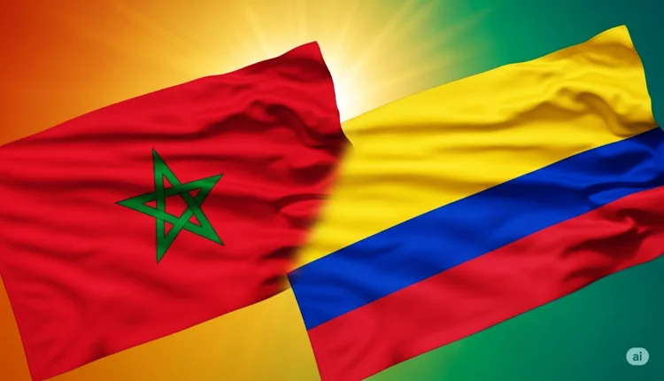 علمي المغرب و كولومبيا