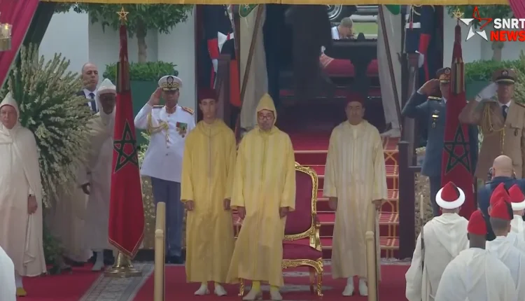 جلالة الملك يترأس بالمضيق حفل استقبال بمناسبة عيد العرش المجيد