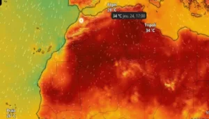 موجة حر تضرب دول المغرب العربي