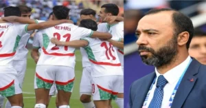 السكتيوي ومنتخب المغرب للمحليين ـ صورة مركبة ـ