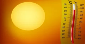 درجات الحرارة