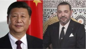 الرئيس الصيني والملك محمد السادس