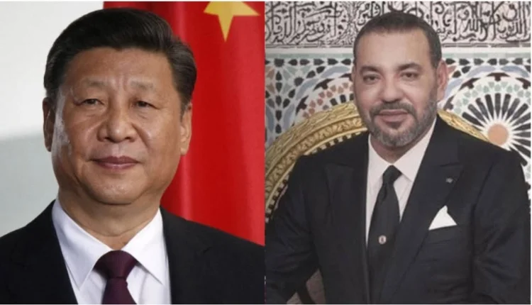 الرئيس الصيني والملك محمد السادس