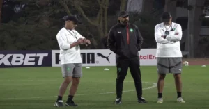 طاقم المنتخب المغربي المحلي