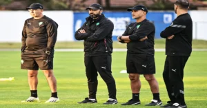 طاقم المنتخب المغربي المحلي