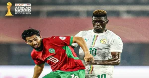 المنتخب المغربي والسنغال
