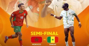 مباراة المغرب والسنغال