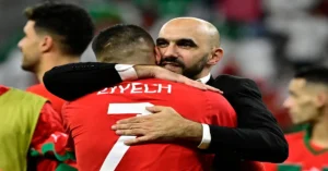 وليد الركراكي وحكيم زياش ـ أرشيف ـ