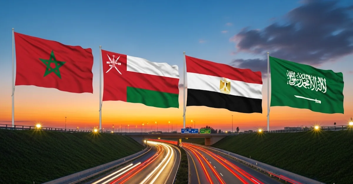أفضل الدول العربية في جودة الطرق لعام 2025