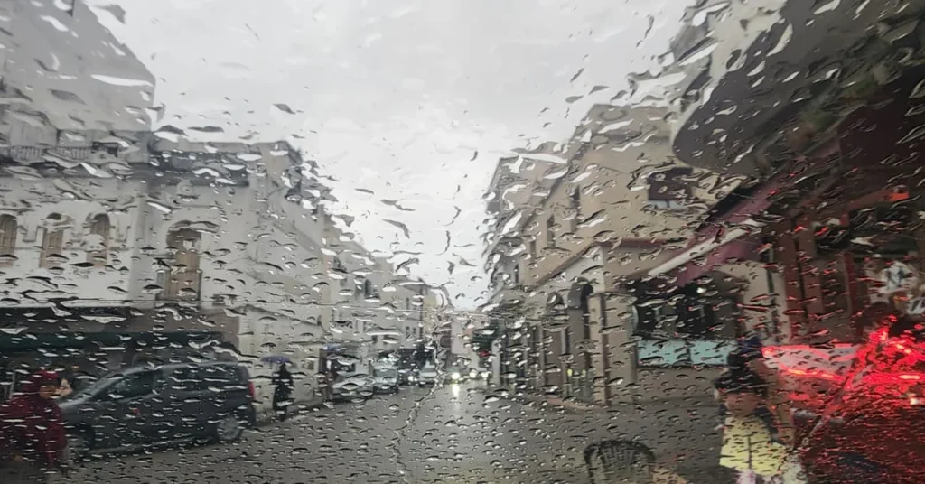 مقاييس الأمطار المسجلة بالمغرب