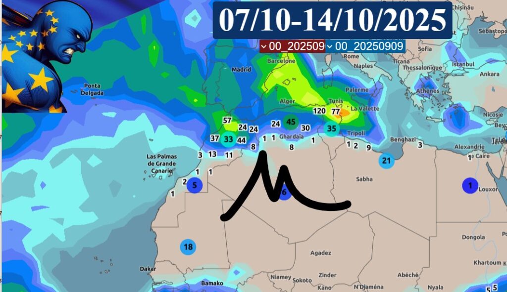 توقعات جوية: منخفضات قوية محتملة للمغرب والجزائر وتونس بداية أكتوبر 2 545772824 1352312193570278 7310684962970079244 n