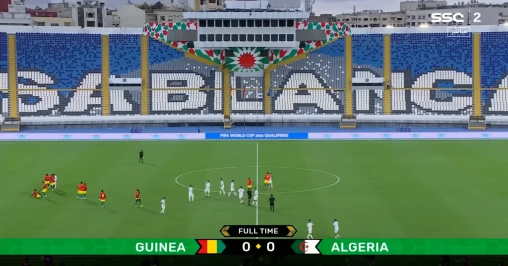 الإعلام الجزائري يغلي بعد التعادل مع غينيا