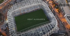 أشغال ملعب البريد