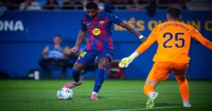 برشلونة يكتسح فالنسيا