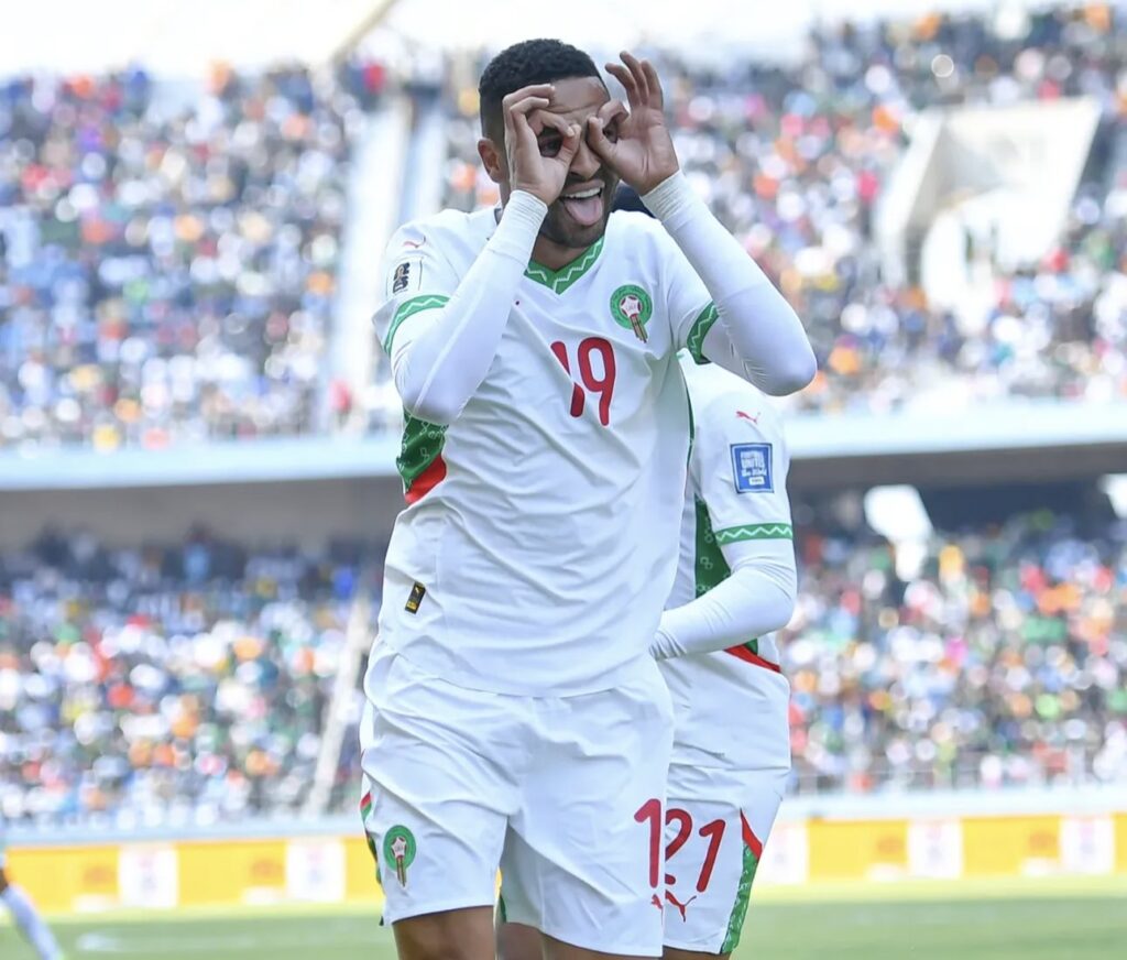 المنتخب المغربي ينتصر على زامبيا خارج الديار ـ تصفيات كأس العالم 2026 5 G0VSgfkWIAANp E