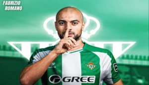 سفيان أمرابط بقميص ريال بيتيس