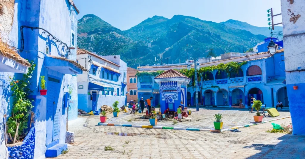 المغرب ـ مدينة شفشاون ـ