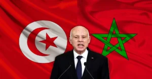 قيس سعيد وعلمي المغرب وتونس