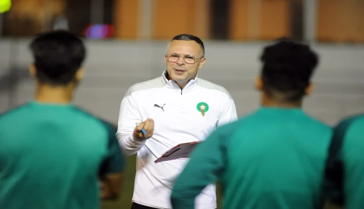 مدرب المنتخب المغربي محمد وهبي