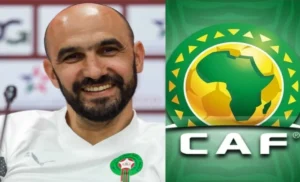 شعار الكاف ووليد الركراكي