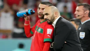 حكيم زياش ووليد الركراكي / المصدر: الأنترنيت