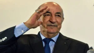 الرئيس الجزائري عبد المجيد تبون