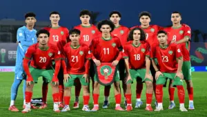 المنتخب المغربي لأقل من 17 سنة/ المصدر: الجامعة