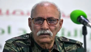 زعيم البوليساريو الانفصالية إبراهيم غالي