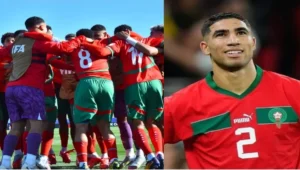 أشرف حكيمي يتفاعل مع انجاز الأشبال