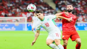 إبراهيم دياز لاعب المنتخب المغربي أمام البحرين