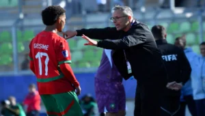 وهبي يحضر لمباراة نهائي كأس العالم للشباب أمام الأرجنتين / المصدر الجامعة