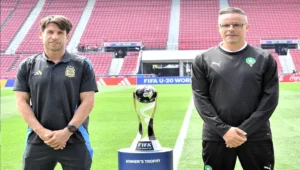 مدرب الأرجنتين ومدرب المغرب ـ المصدر / فيفا