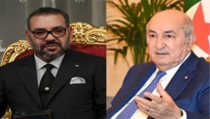 الملك محمد السادس والرئيس الجزائري